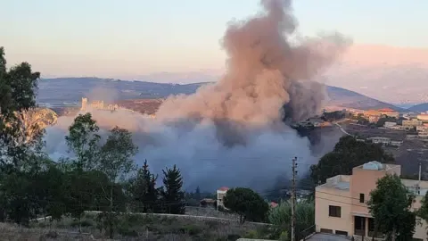 Israel's Bombing Raids Target South Lebanese Territory
