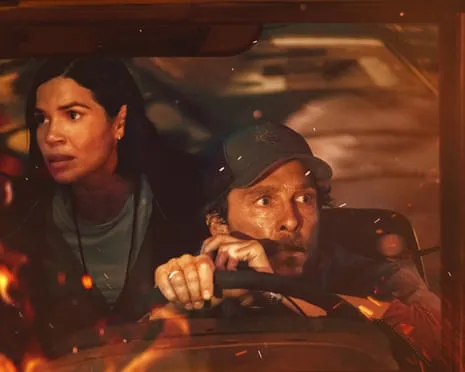 The Inferno Escape Review: Matthew McConaughey Lead Thrilling Wildfire Survival Drama
