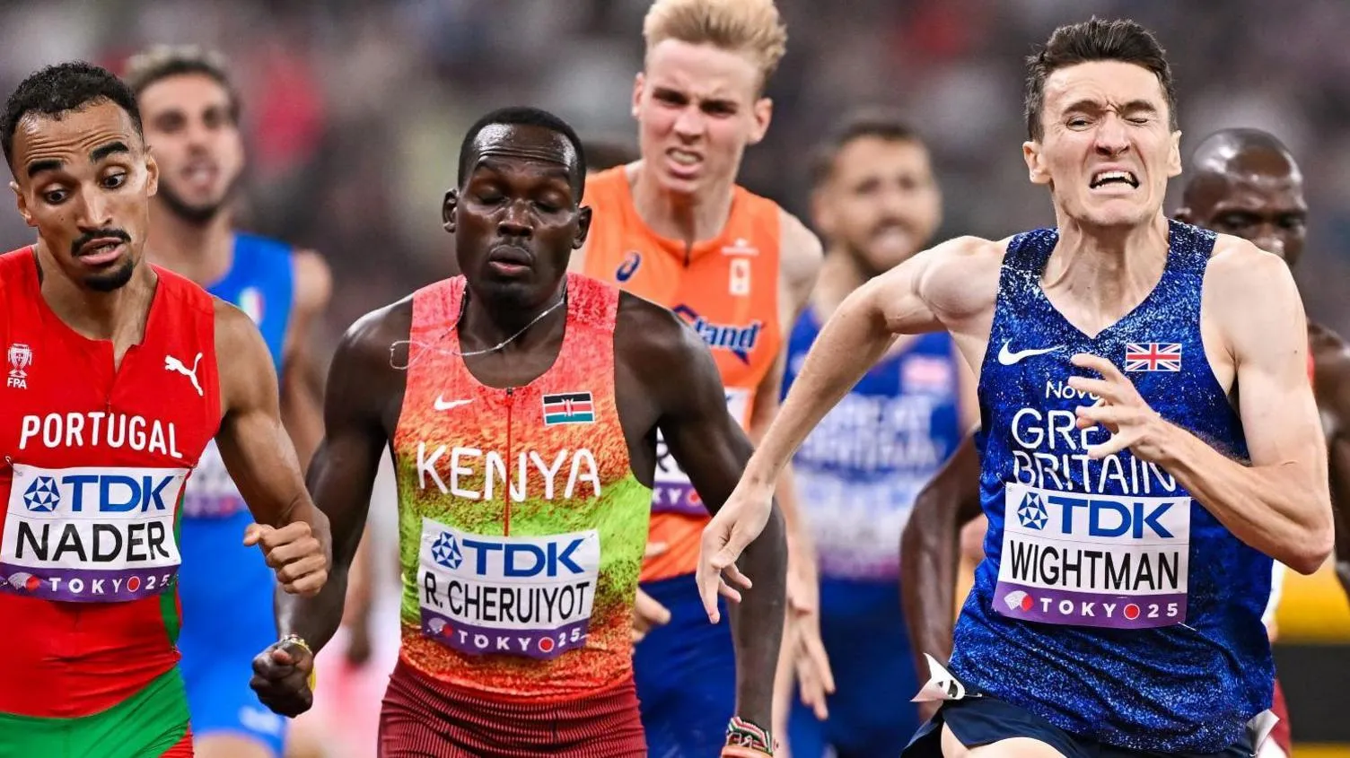 Wightman Wins 1500-meter Silver as Kerr Faces Injury