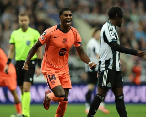 Rashford's Double Quiets The Magpies' Party and Seals Barça's Triumph