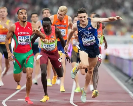 Great Britain's Jake Wightman Denied Gold as Portugal's Isaac Nader Wins Surprise 1500m Title