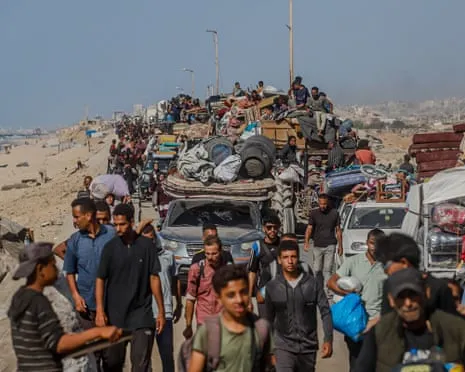 Israeli Forces Push to Drive People Out of Gaza City as Ground Offensive Advances
