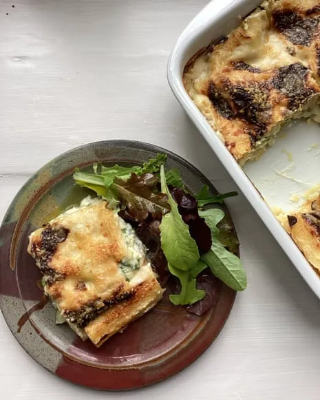 Rachel Roddy's Recipe for Lasagne with Summer Squash and Three Cheeses